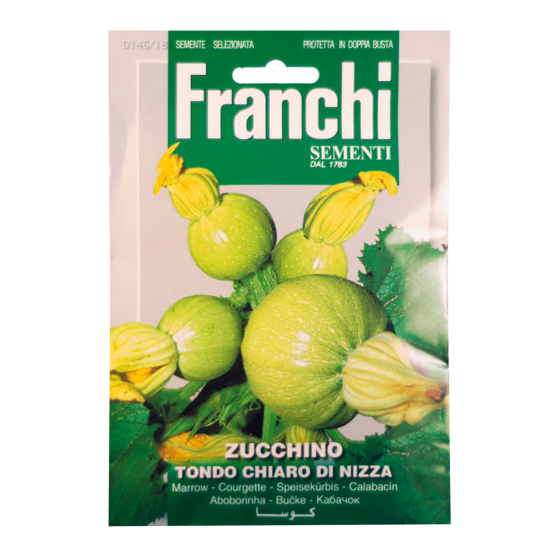 Courgette Tondo Chiaro di Nizza Franchi Sementi