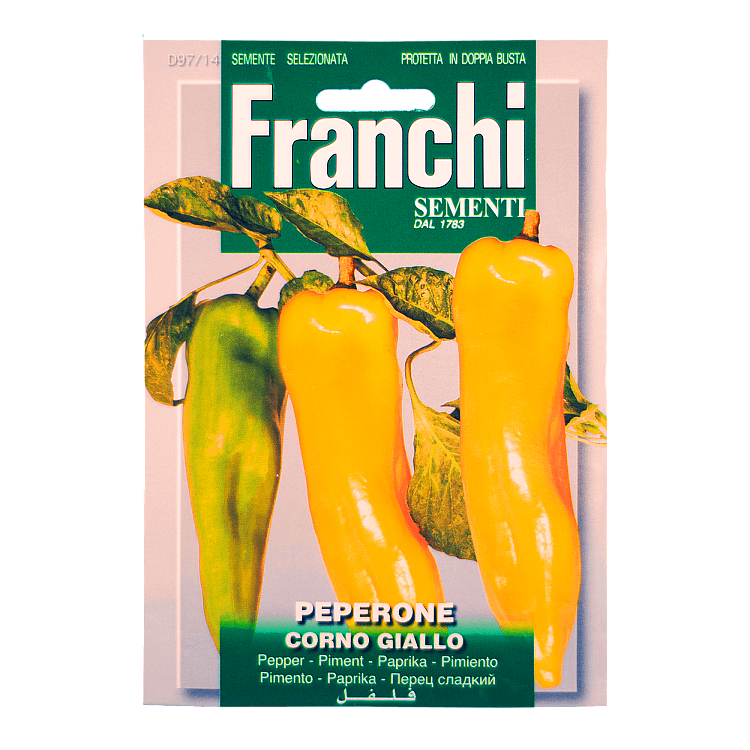 Paprika Corno Giallo zaden