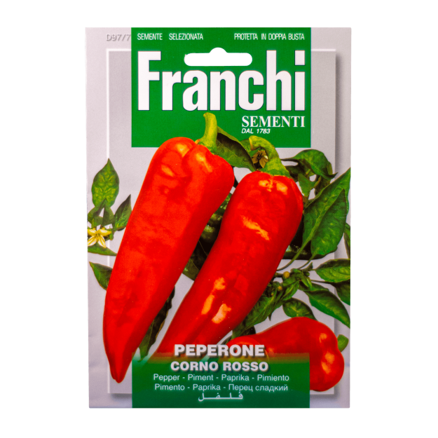 Paprika Corno Rosso Franchi Sementi