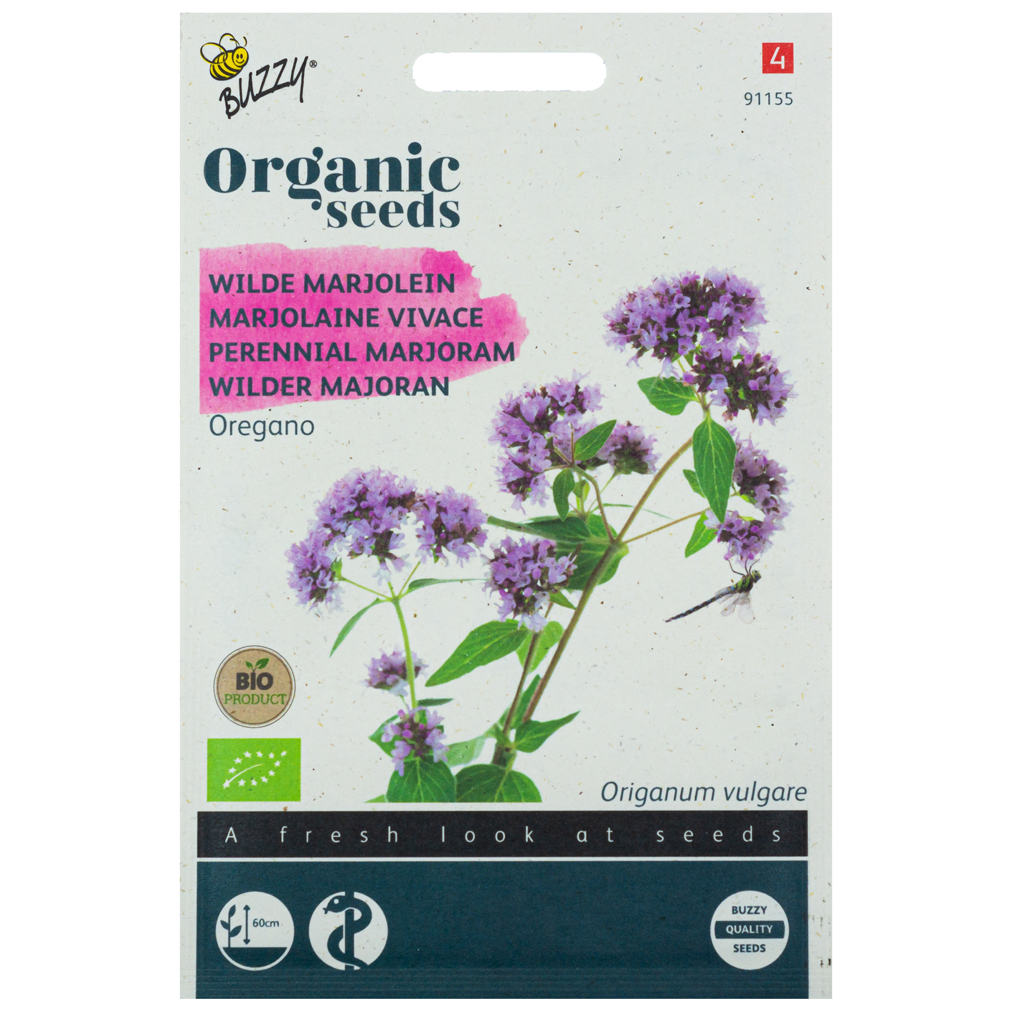 Etiquetas de Origanum vulgare 'Compactum