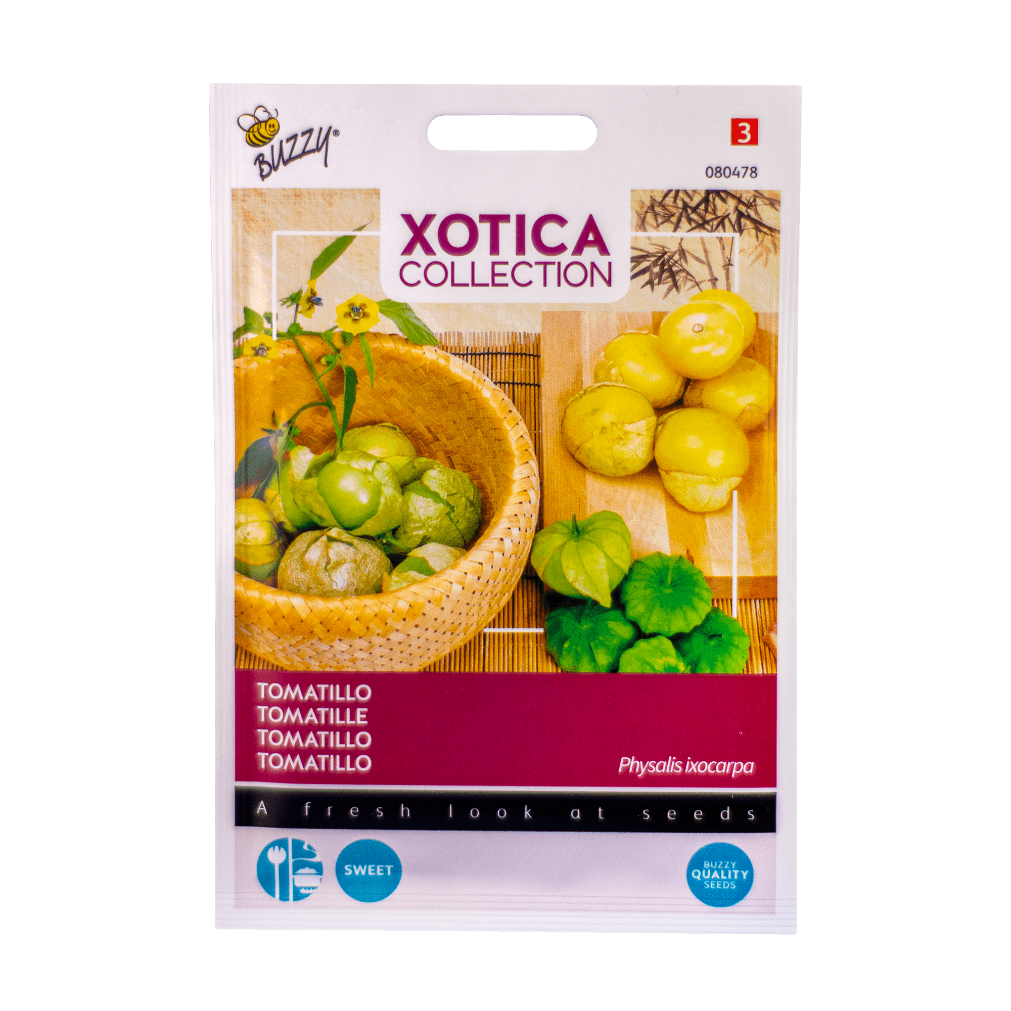 Tomatillo Physalis ixocarpa Xotica moestuin zaden kopen