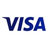 visa credit card logo klein pictogram icoontje